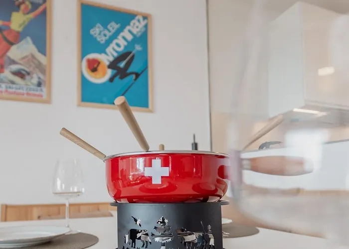 Lägenhet Cozy, Calme, Ski-in Et Ski-out Crans-Montana